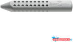 Faber-Castell Radír háromszögletű GRIP 2001 Faber-Castell szürke (ORI_68175)