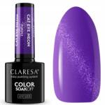 Claresa Hibrid Körömlakk Cat Eye Neon Lila 5g