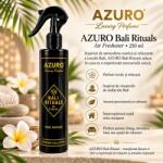 Azuro Odorizant Cameră Azuro Bali Rituals Air Freshener, Parfum Ambiental Exotic și Elegant, 250 ml