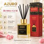 Azuro Odorizant Cameră Azuro Bubble Gum Luxury Perfume, Difuzor cu Bețișoare, Parfum Dulce și Original, 100 ml