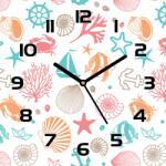 Coloray Üveg falióra ajándékTengeri hangulat 30x30 cm (pl-zsk-30x30-TO-74)