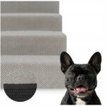 Enso Pets Kutyalépcső rámpa pad 40cm ágyhoz 4 lépcsőfok 20 kg szürke (EP Stairs 4 Grey)