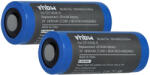 VHBW Univerzális 2x Akkumulátor CR17450E-R helyett - 2400 mAh 3 V lítium (889009042)