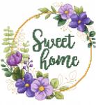 Coricamo Keresztszemes hímzés Hímző szett Sweet home (Z 11007)