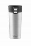 Vialli Design Thermo bögre teás kávéhoz modern ezüst 400ml (28029)