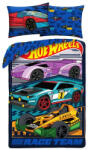 Hot Wheels Race Team ágyneműhuzat 140×200cm, 70x90 cm microfibre (HAX622719) - ostore