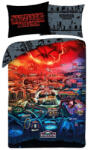  Stranger Things Hawkins ágyneműhuzat 140×200cm, 70x90 cm microfibre (HAX622368) - ostore