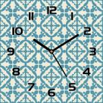 Coloray Szép üveg falióra Marokkói csempe 30x30 cm (pl-zsk-30x30-TD-251)