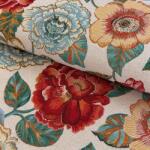  Dekorációs anyag jacquard Ashley blanc