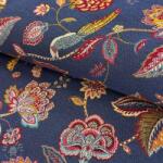  Dekorációs anyag jacquard Palampore bleu