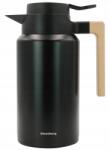 Klausberg Rozsdamentes acél konferencia termoszkancsó fogantyúval, elegáns fekete, 2L (KB 7611)