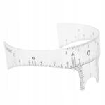  Vonalzó Mérőszalag A Szemöldök Geometriájának Szimmetriájához (1417210029412)