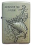  Bricheta Tip Zippo, 3d Relief, Metalica, Pescuit P3 (DLMGG-331) Bricheta