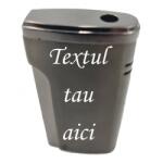  Bricheta Metalica Personalizata Cu Textul Tau, Gaz, Antivant, Cutie, Negru (DLMGG-726) Bricheta