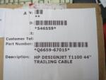 HP Q6659-67015 Trailing Cable Hp Designjet T1100. T610 44"-rfb