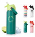  Thermo palack szívószállal 500 ml légmentesen záródó BPA-mentes acél