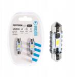 Vision Lighting Izzó C5W Led 41MM 12/24V Canbus 6500K Fehér Cső Fehér