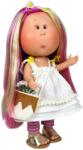 Nines D'Onil Papusa Nines D'Onil, Colectia Little Mia, cu parul curcubeu, 23 cm (3100) Papusa