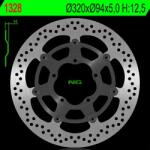 NG Brake Disc Ng Féktárcsa Első Honda Vfr 1200F Dct '10-'17 (320X94X5, 0) (5X6, 5