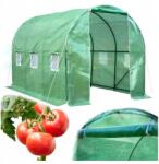 Real Garden Kerti fólia sátor, Csere Fóliás Kerti Alagút Üvegház Sátor 3x2x2m 6m2 (RC-K-1521)