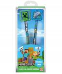 Minecraft Mojang Minecraft ceruza készlet 2 db, figurával, műanyag csomagolásban (SR74679)