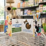 Art Gift Decor Pop-up визитка за зоомагазин Домашни любимци