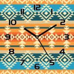 Coloray Modern üveg falióra navajo mintával 30x30 (pl-zsk-30x30-TD-347)