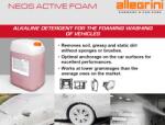 ALLEGRINI Italy NEOS ACTIVE FOAM 25KG - Aktív hab autómosókhoz