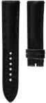 Biatec Curea din piele Biatec crocodil autentic | Negru - 20 mm - Fără cataramă