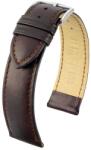 Hirsch Curea Hirsch Merino - maro, mat - 20 mm - L - Standardní délka (doporučujeme) - 18 mm - Argint + 5 ani garanție și cadou GRATUIT (P40387)