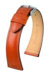 Hirsch Curea Hirsch Siena - maro auriu - 20 mm - L - Standardní délka (doporučujeme) - 16 mm - Argint + 5 ani garanție și cadou GRATUIT (P76868)