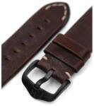 Hirsch Curea Hirsch Ranger pentru Apple Watch - maro - 20 mm - L - Standardní délka (doporučujeme) - 20 mm - Negru + 5 ani garanție și cadou GRATUIT (P112342)