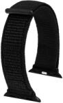Hirsch Curea Hirsch Vocem pentru Apple Watch - negru - 22 mm + 5 ani garanție și cadou GRATUIT (P111129)