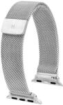 Hirsch Curea Hirsch Milanaise pentru Apple Watch - argintiu - 20 mm + 5 ani garanție și cadou GRATUIT (P106758)