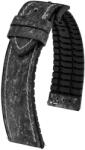 Hirsch Curea Hirsch Stone - negru - 21 mm - L - Standardní délka (doporučujeme) - 20 mm - Negru + 5 ani garanție și cadou GRATUIT (P100289)