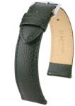 Hirsch Strap Hirsch Kansas - verde - 20 mm - L - Standardní délka (doporučujeme) - 18 mm - Argint + 5 ani garanție și cadou GRATUIT (P39430)