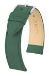 Hirsch Curea Hirsch Osiris Nubuk - verde - 22 mm - L - Standardní délka (doporučujeme) - 20 mm - Argint + 5 ani garanție și cadou GRATUIT