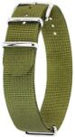 Hirsch Curea Hirsch NATO Rush Recycle - verde - 22 mm - L - Standardní délka (doporučujeme) + 5 ani garanție și cadou GRATUIT (P83418)
