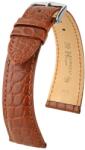 Hirsch Curea Hirsch Regent - maro auriu, mat - 16 mm - M - Střední délka - 14 mm - Argint + 5 ani garanție și cadou GRATUIT (P99380)