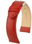 Hirsch Curea Hirsch Kansas - roșie - 18 mm - L - Standardní délka (doporučujeme) - 16 mm - Argint + 5 ani garanție și cadou GRATUIT (P39419)