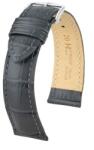 Hirsch Curea Hirsch Duke (NO QR) - gri - 18 mm - L - Standardní délka (doporučujeme) - 16 mm - Argint + 5 ani garanție și cadou GRATUIT (P74434)