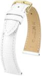 Hirsch Curea Hirsch London Lizard - albă, lucioasă - 20 mm - L - Standardní délka (doporučujeme) - 18 mm - De aur + 5 ani garanție și cadou GRATUIT