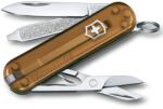 Victorinox SA Cuțit Victorinox Classic SD Transparent Colors Chocolate Fudge + 5 ani garanție și cadou GRATUIT