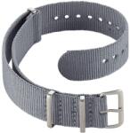 Laco NATO curea nylon gri - 18 mm + 5 ani garanție și cadou GRATUIT