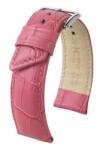 Hirsch Curea Hirsch Princess - roz - 12 mm - M - Střední délka - 10 mm - Argint + 5 ani garanție și cadou GRATUIT (P89024)