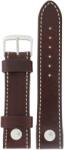 Junkers Curea din piele Junkers 22 mm - maro/un nit - 22 mm + 5 ani garanție și cadou GRATUIT