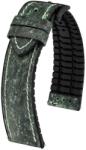 Hirsch Curea Hirsch Stone - verde - 19 mm - L - Standardní délka (doporučujeme) - 18 mm - Negru + 5 ani garanție și cadou GRATUIT