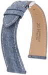 Hirsch Curea Hirsch Fibre Plant - albastru deschis - 22 mm - L - Standardní délka (doporučujeme) - 18 mm - Argint + 5 ani garanție și cadou GRATUIT