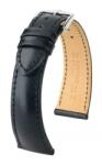Hirsch Curea Hirsch Siena - negru - 16 mm - M - Střední délka - 14 mm - De aur + 5 ani garanție și cadou GRATUIT (P80134)