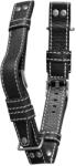 Biatec Curea din piele Biatec | piele de bivol neagră Navigator - 20 mm + 5 ani garanție și cadou GRATUIT (P98570)